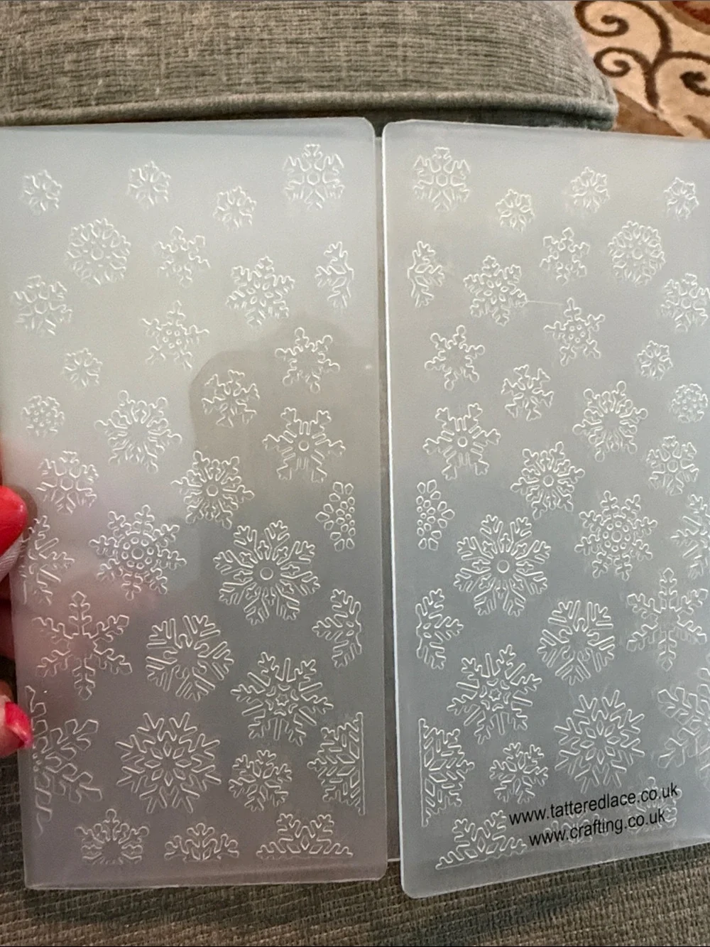 Christmas themed Embossing Folder Bundle